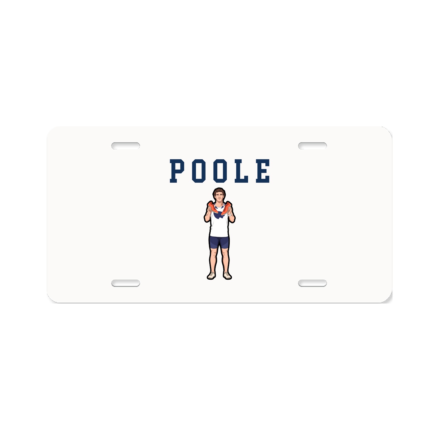 License Plate — Shirsey in Classic