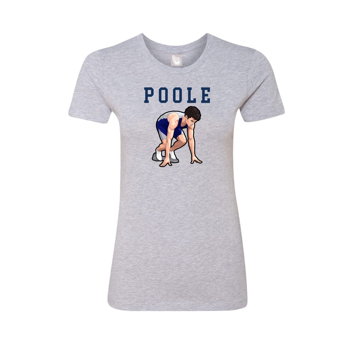 Fitted Women's Tee — Shirsey in Grey