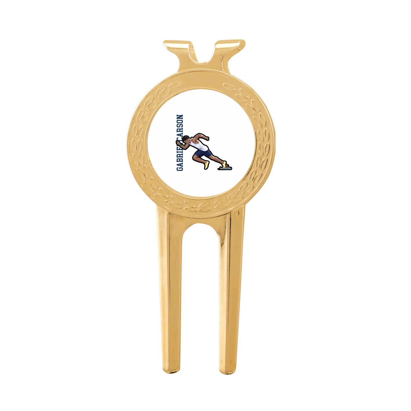 Divot Tool with Ball Marker — Name Vertical in Classic