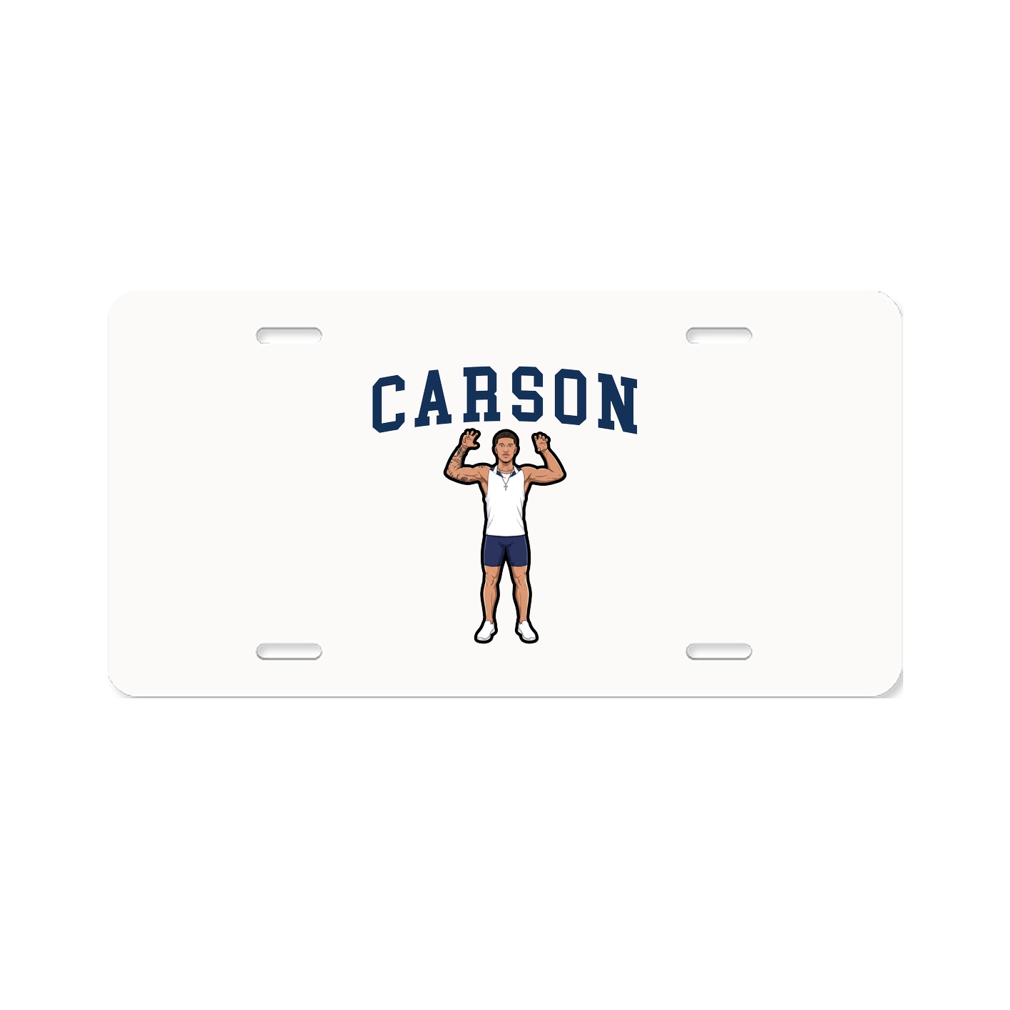 License Plate — Shirsey in Classic