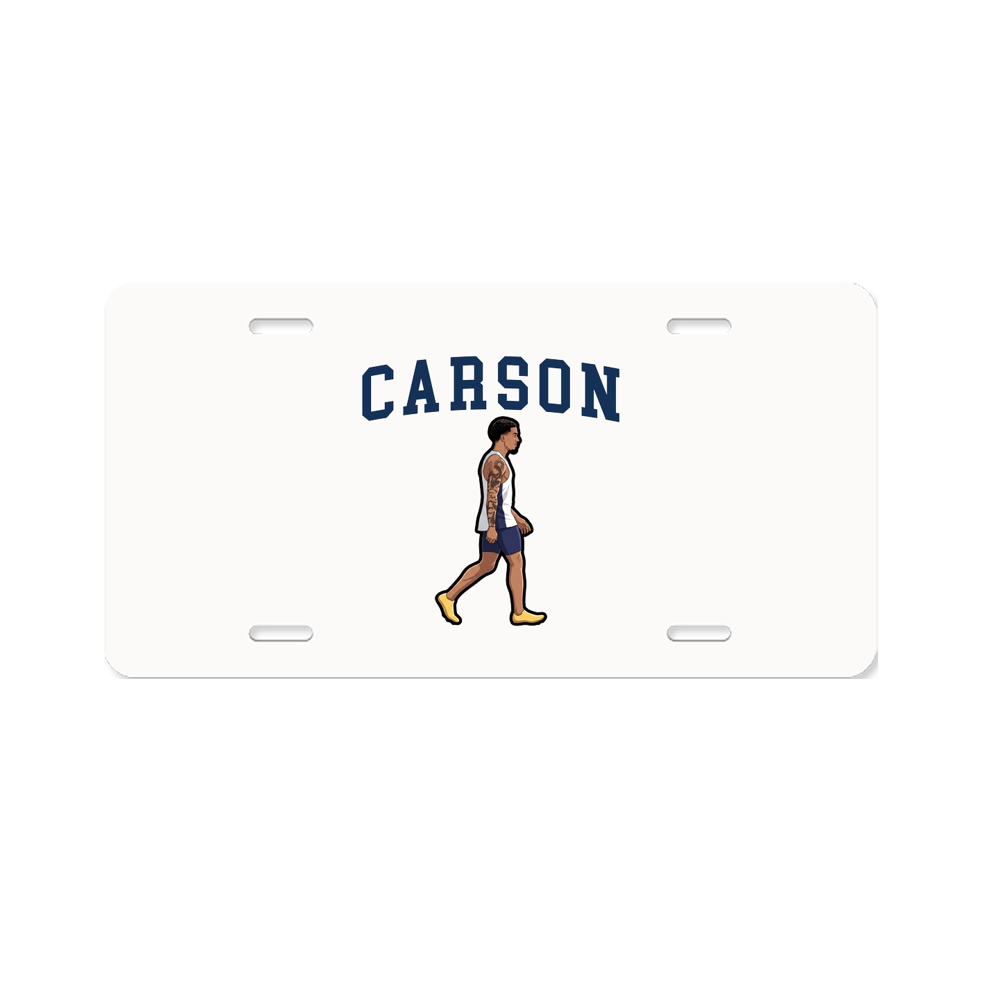 License Plate — Shirsey in Classic