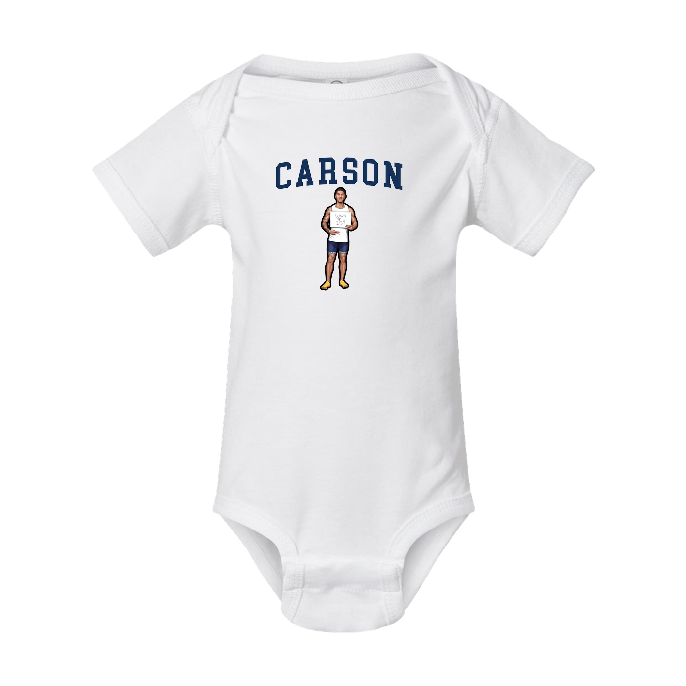 Baby Onesie — Shirsey in White