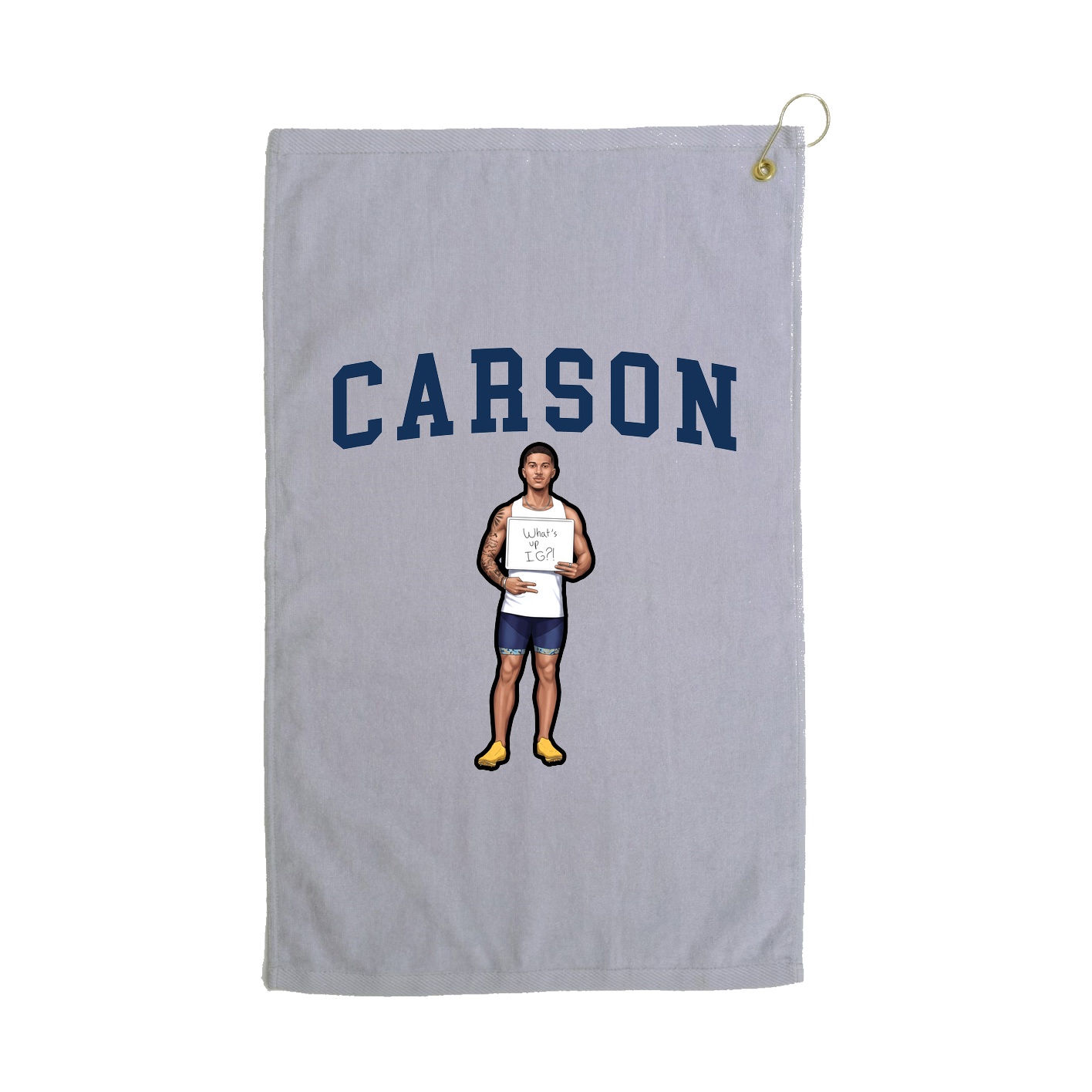 Golf Towel — Shirsey in Grey