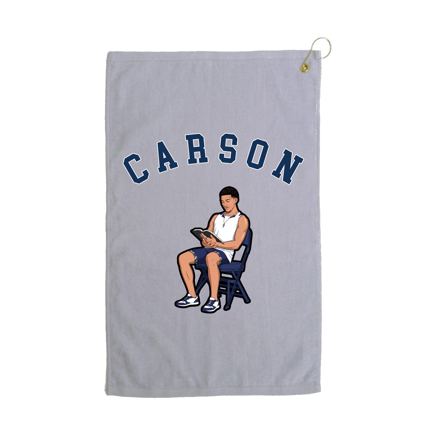Golf Towel — Shirsey Arch in Grey