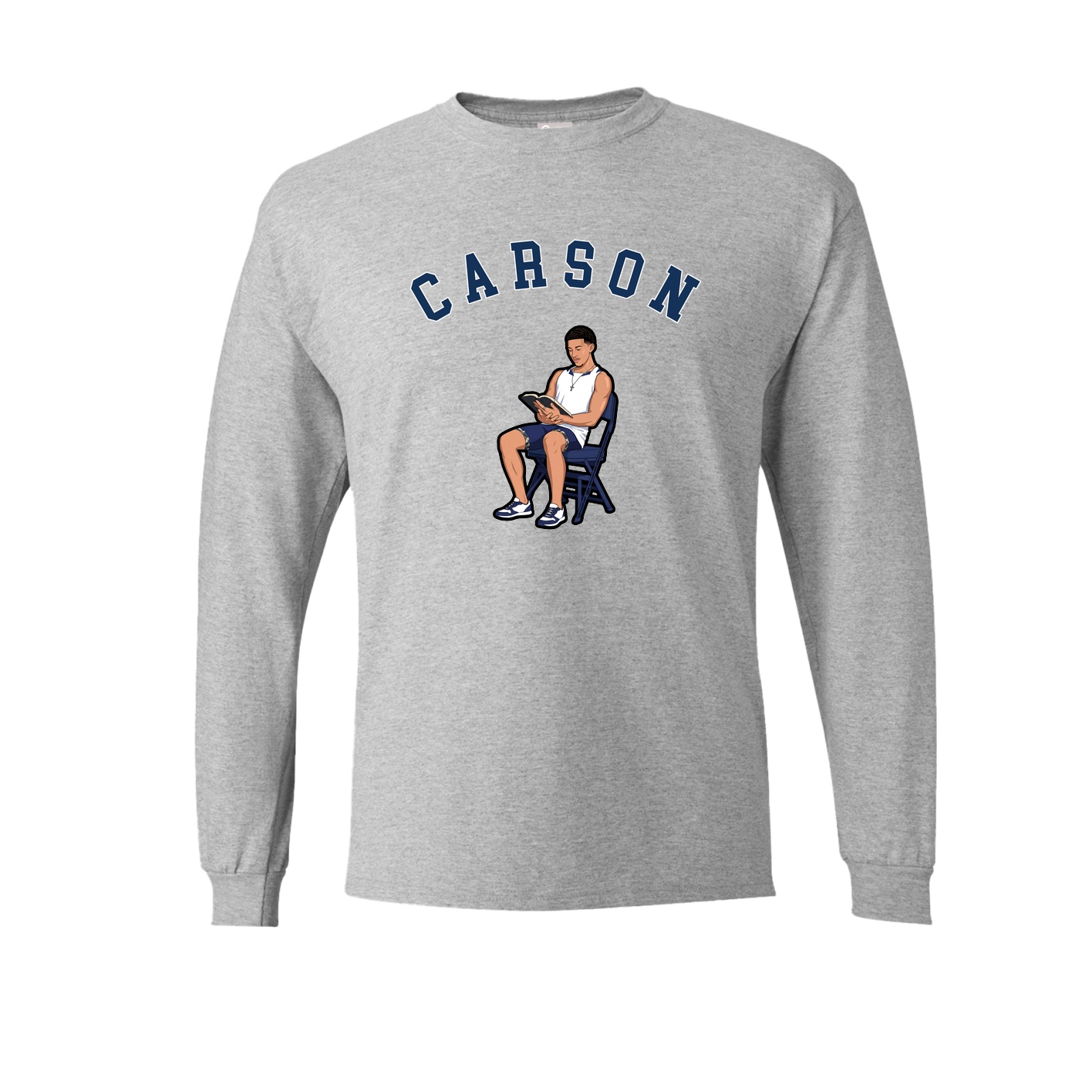 Long Sleeve Tee — Shirsey Arch in Grey