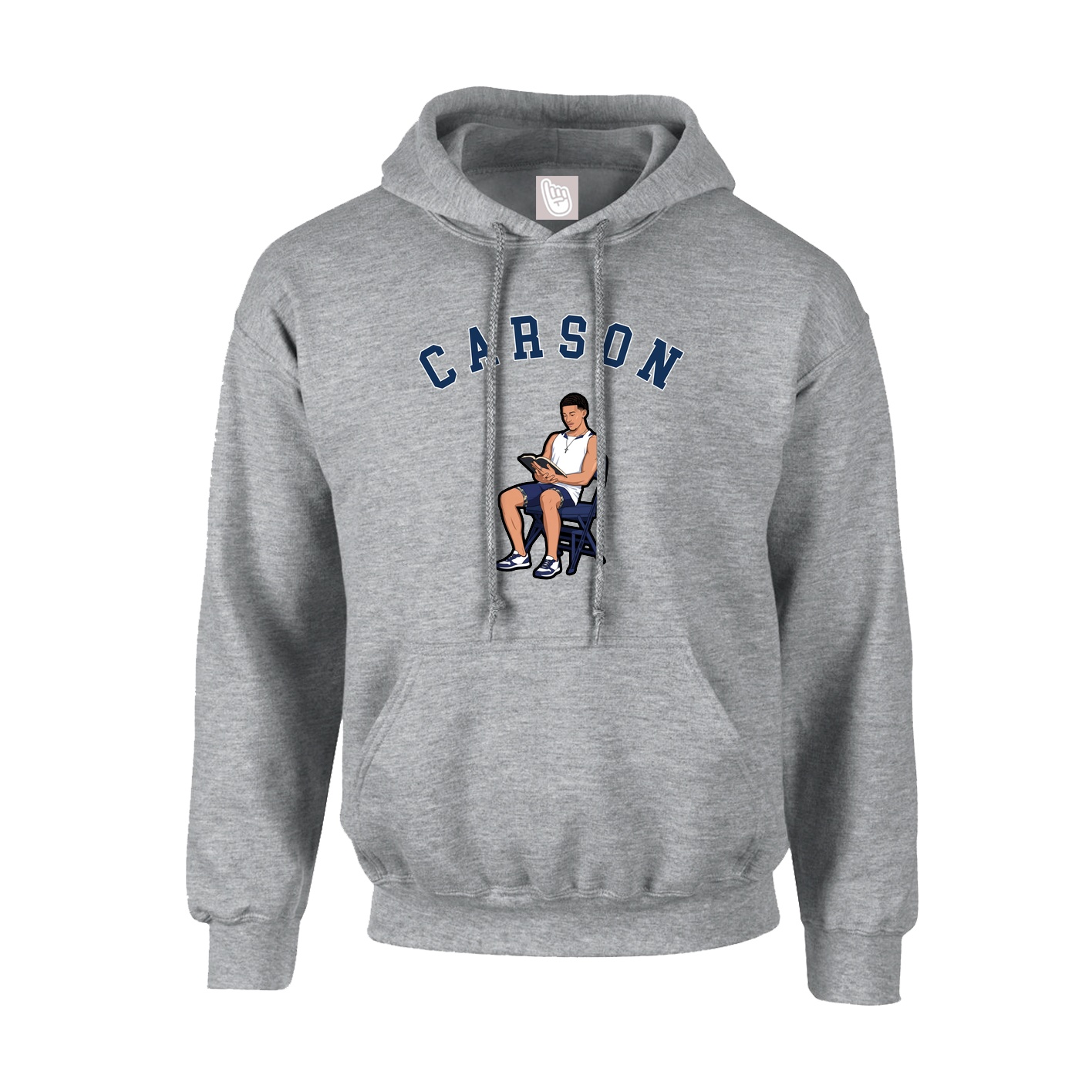 Youth Hoodie — Shirsey Arch in Grey