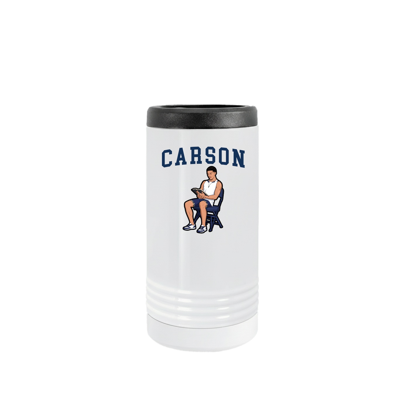 Slim Beverage Holder — Shirsey in White