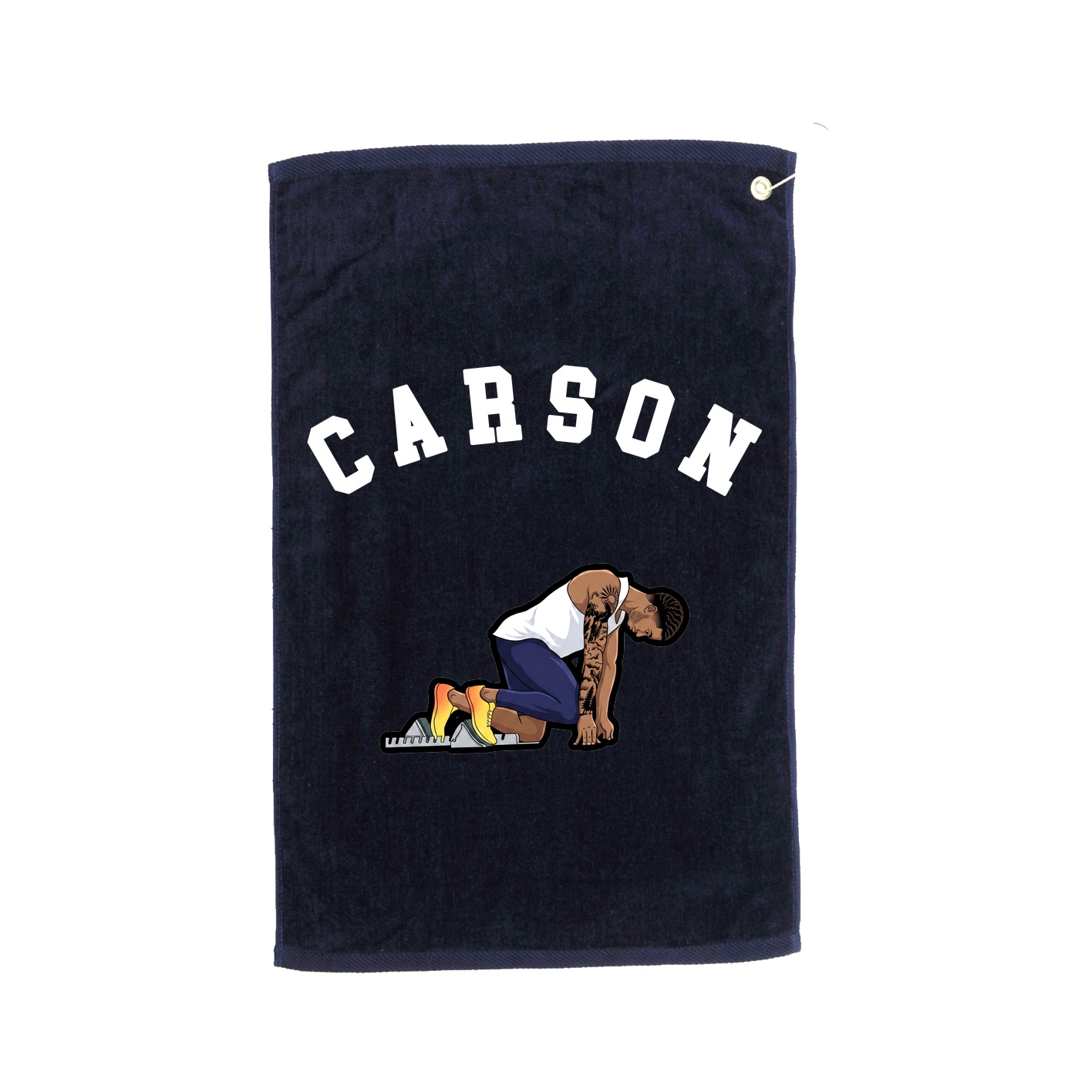 Golf Towel — Shirsey Arch in Navy