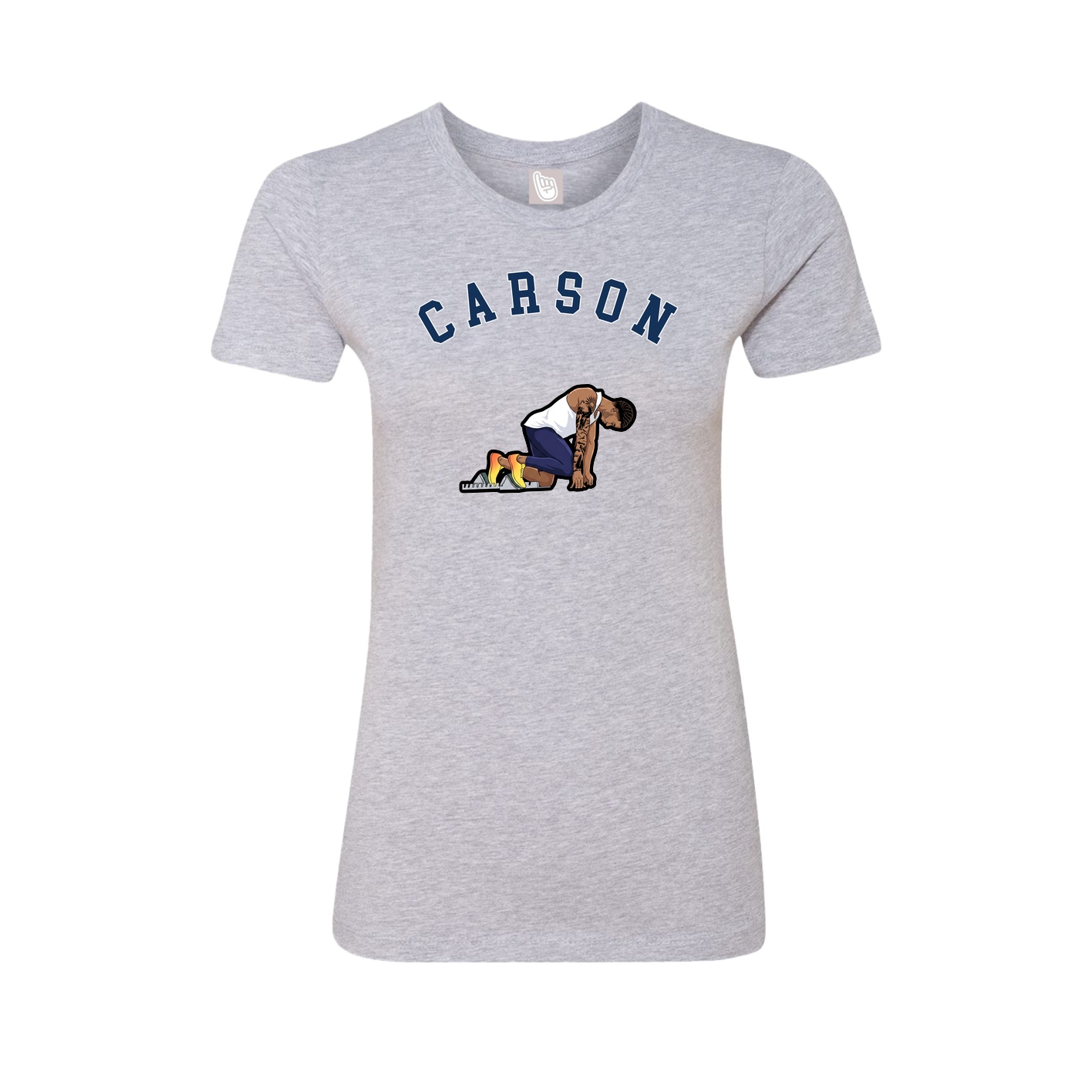 Womens Tee — Shirsey Arch in Grey