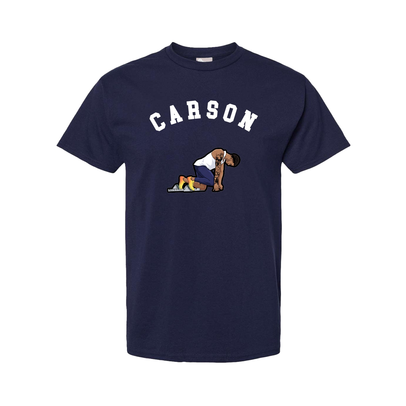 Youth Tee — Shirsey Arch in Navy
