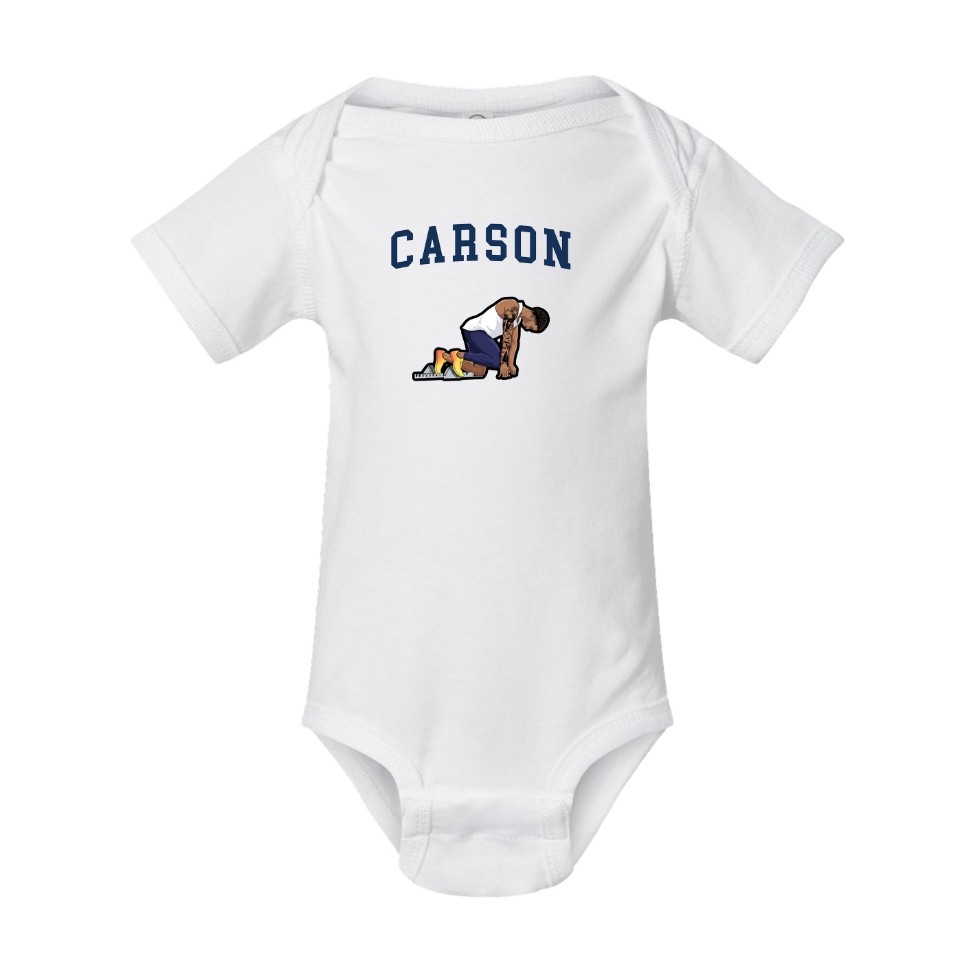 Baby Onesie — Shirsey in White