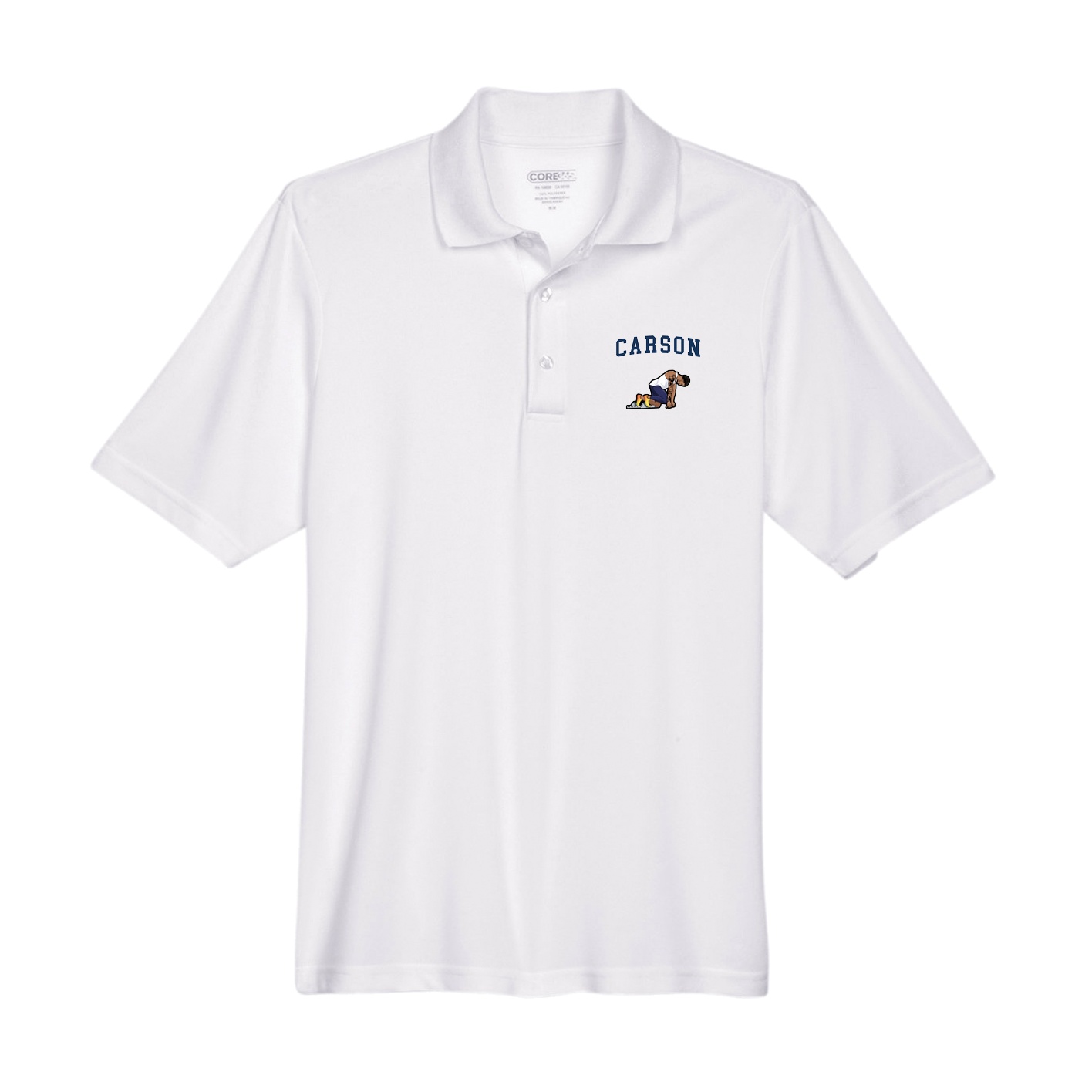 Performance Polo — Shirsey in White