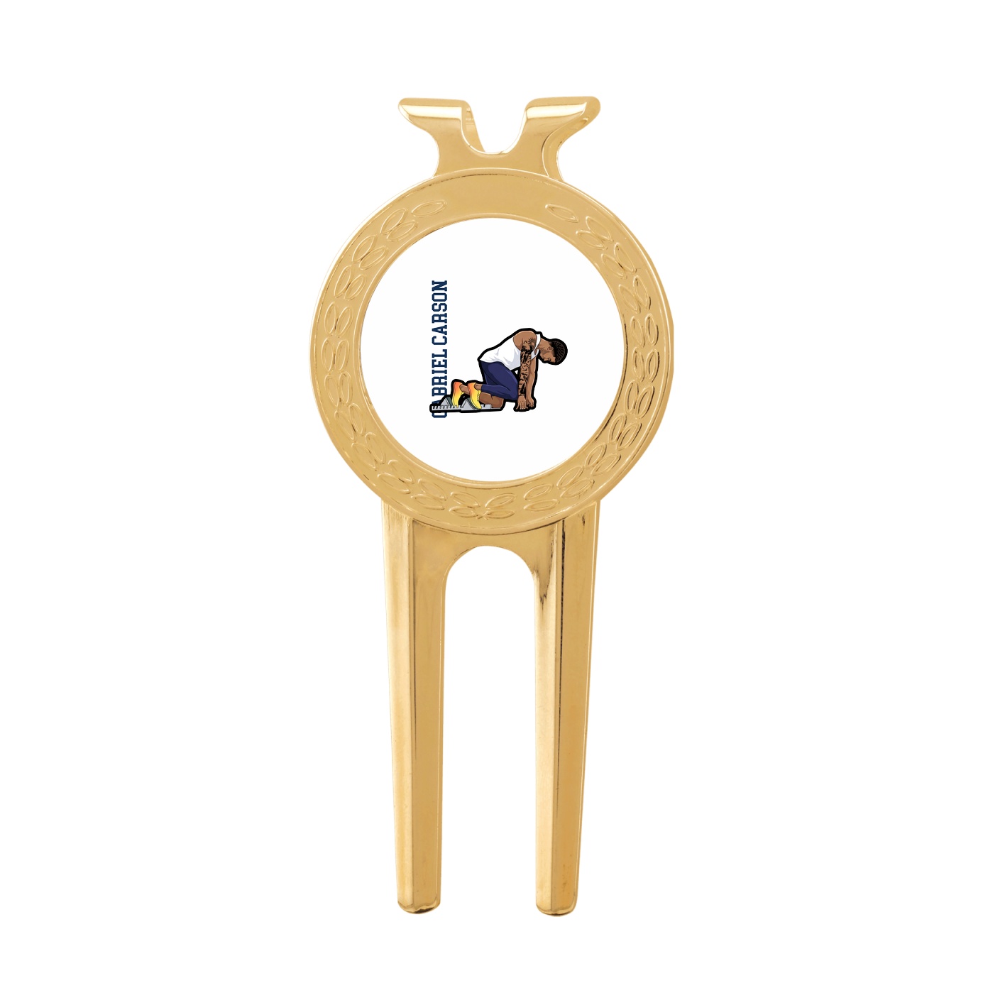 Divot Tool with Ball Marker — Name Vertical in Classic