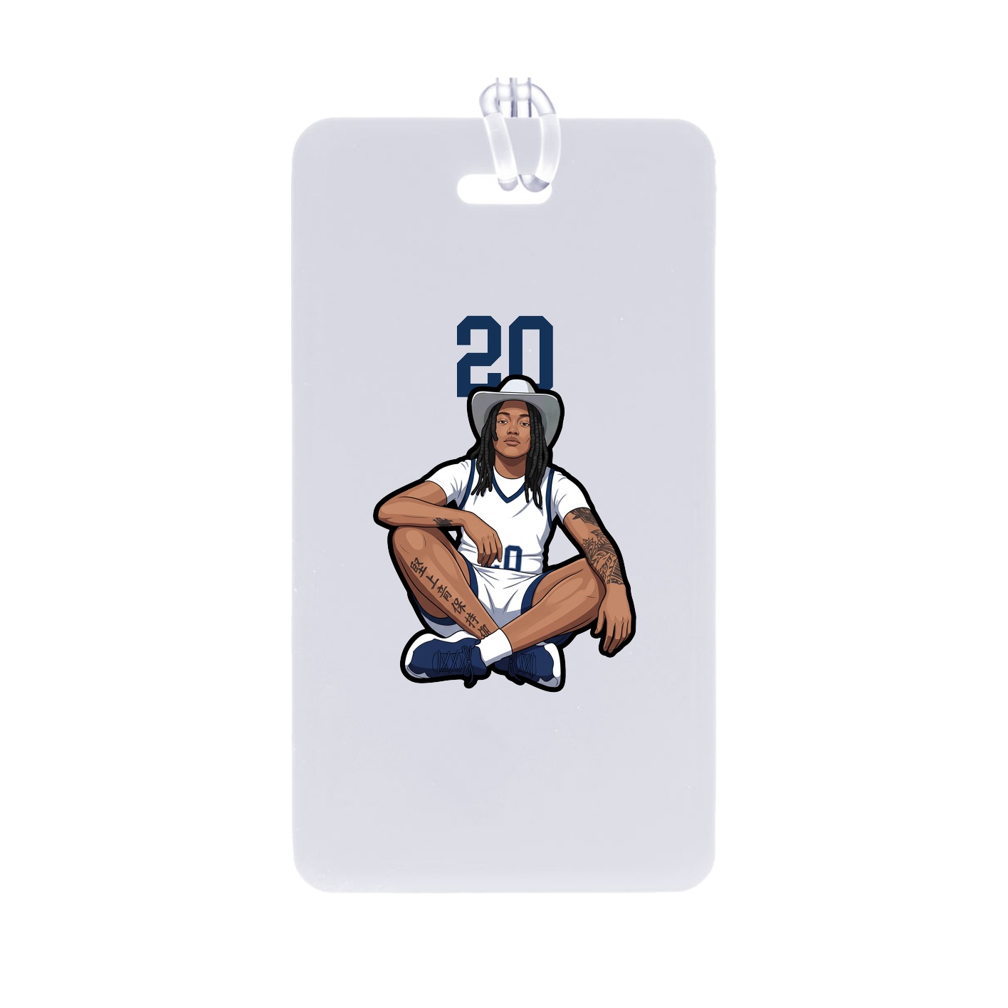 Bag Tag — Number Top in Classic