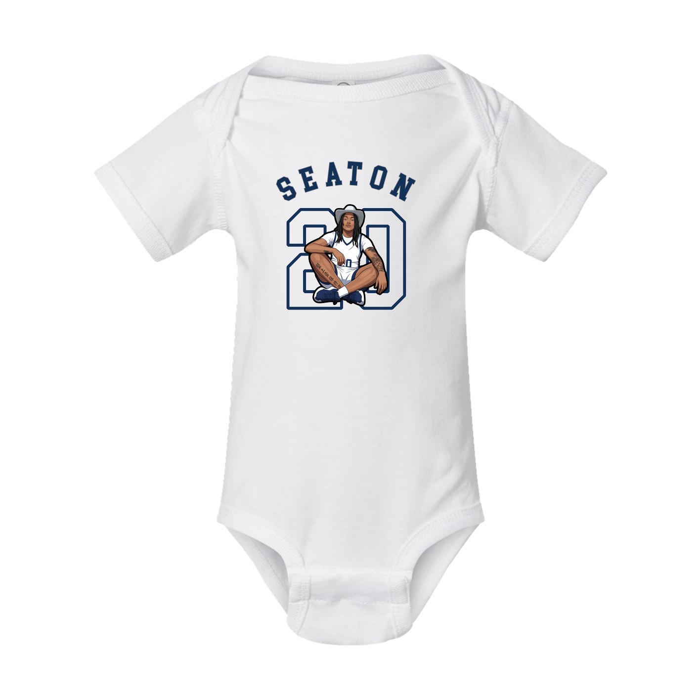 Baby Onesie — Shirsey Arch in White