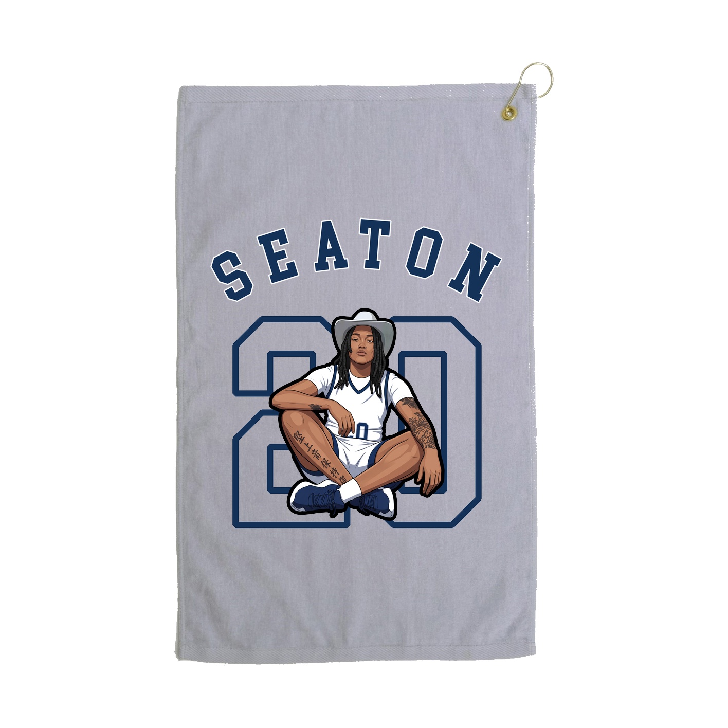 Golf Towel — Shirsey Arch in Grey