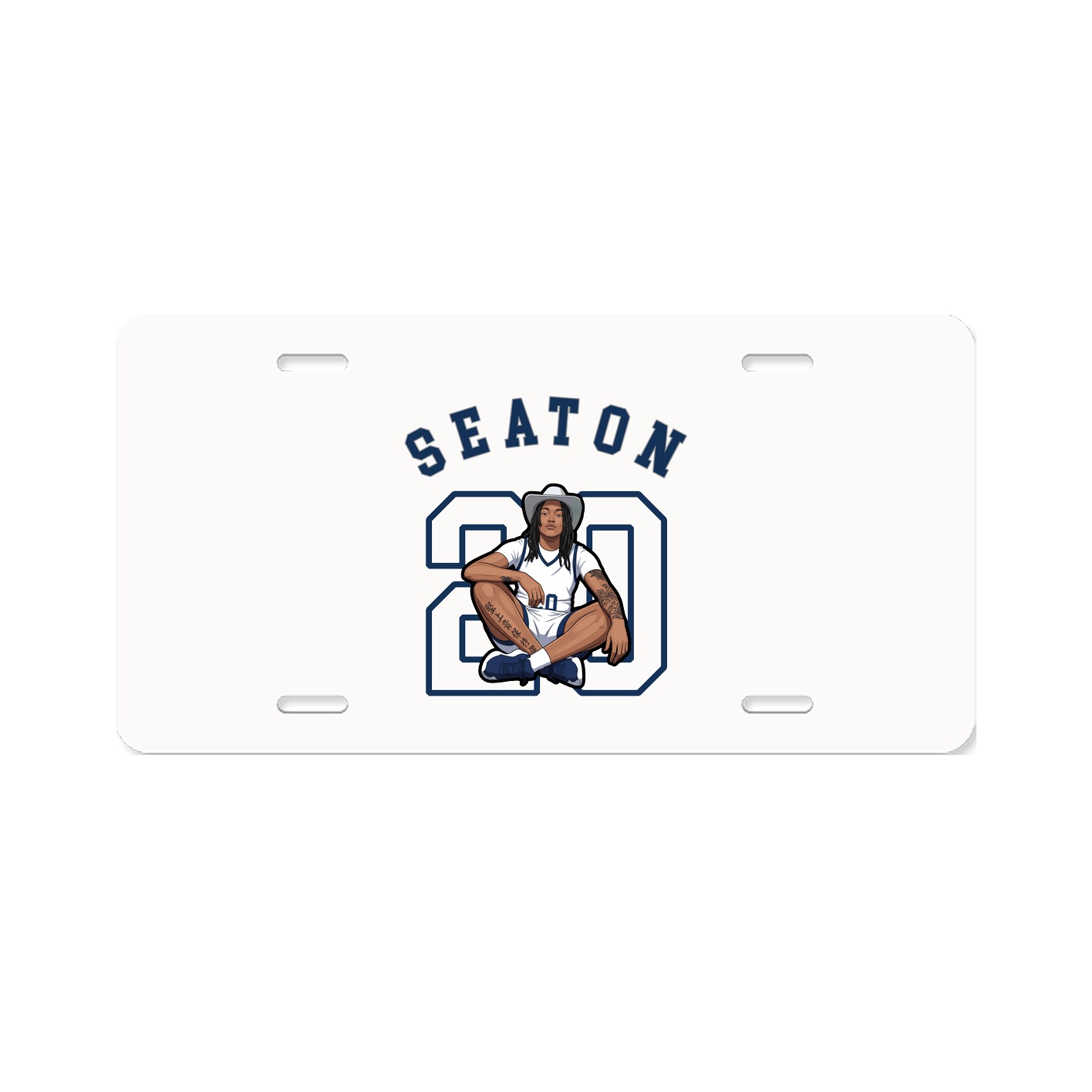 License Plate — Shirsey Arch in Classic