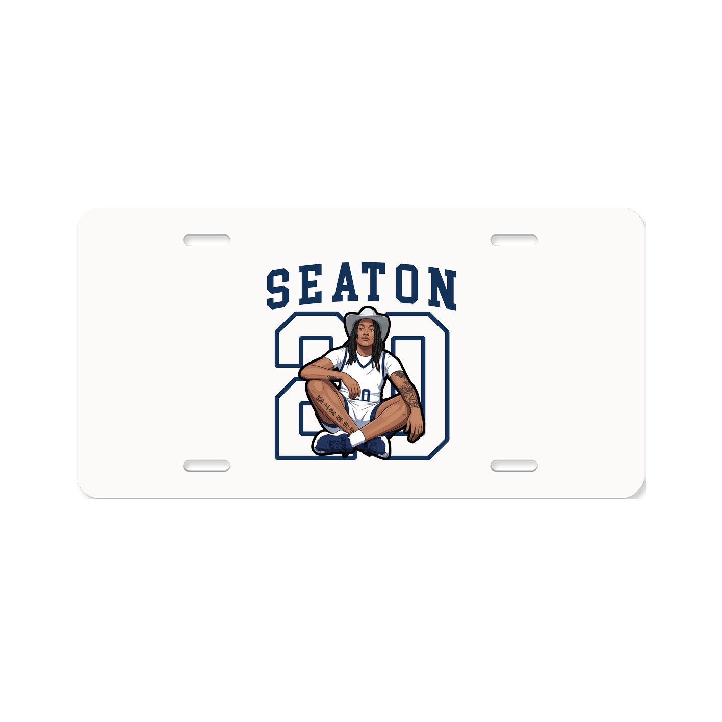 Aluminum License Plate