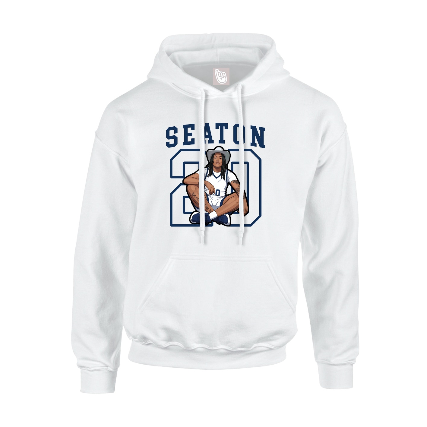 Youth Hoodie — Shirsey in White