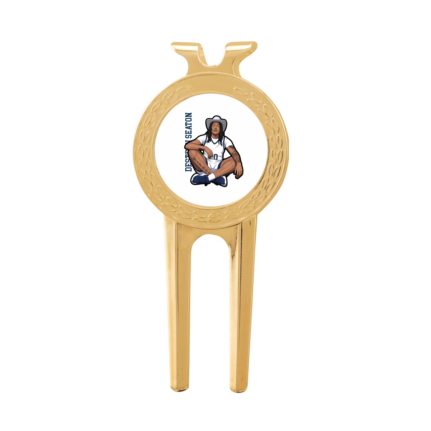 Divot Tool with Ball Marker — Name Vertical in Classic