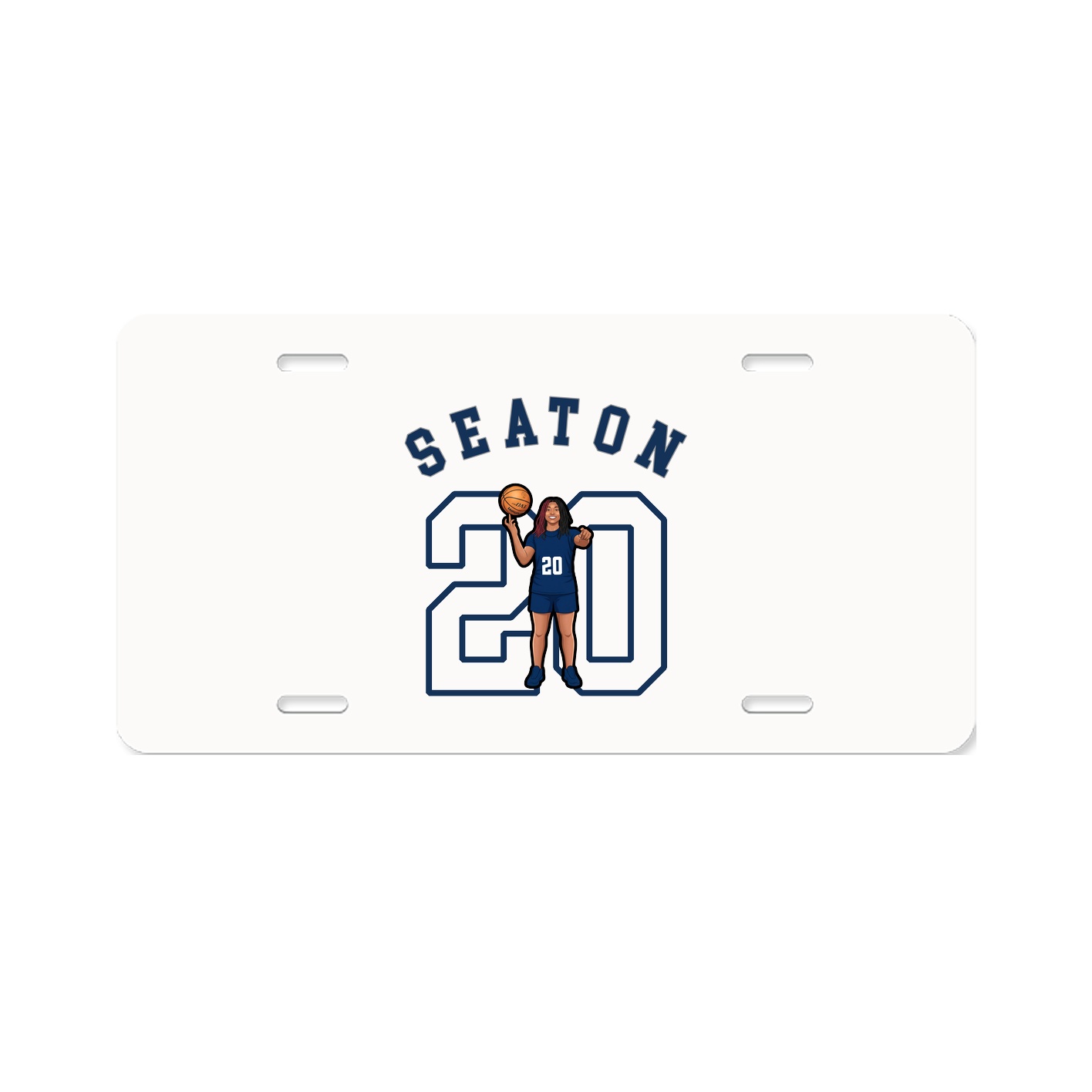 License Plate — Shirsey Arch in Classic