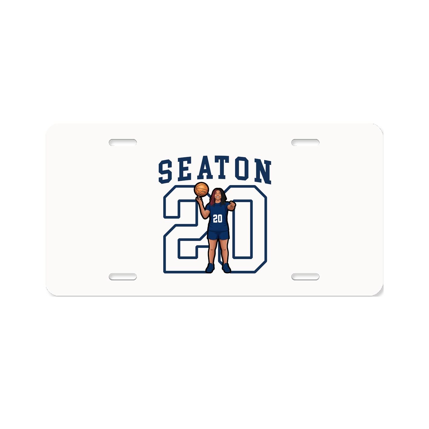 License Plate — Shirsey in Classic