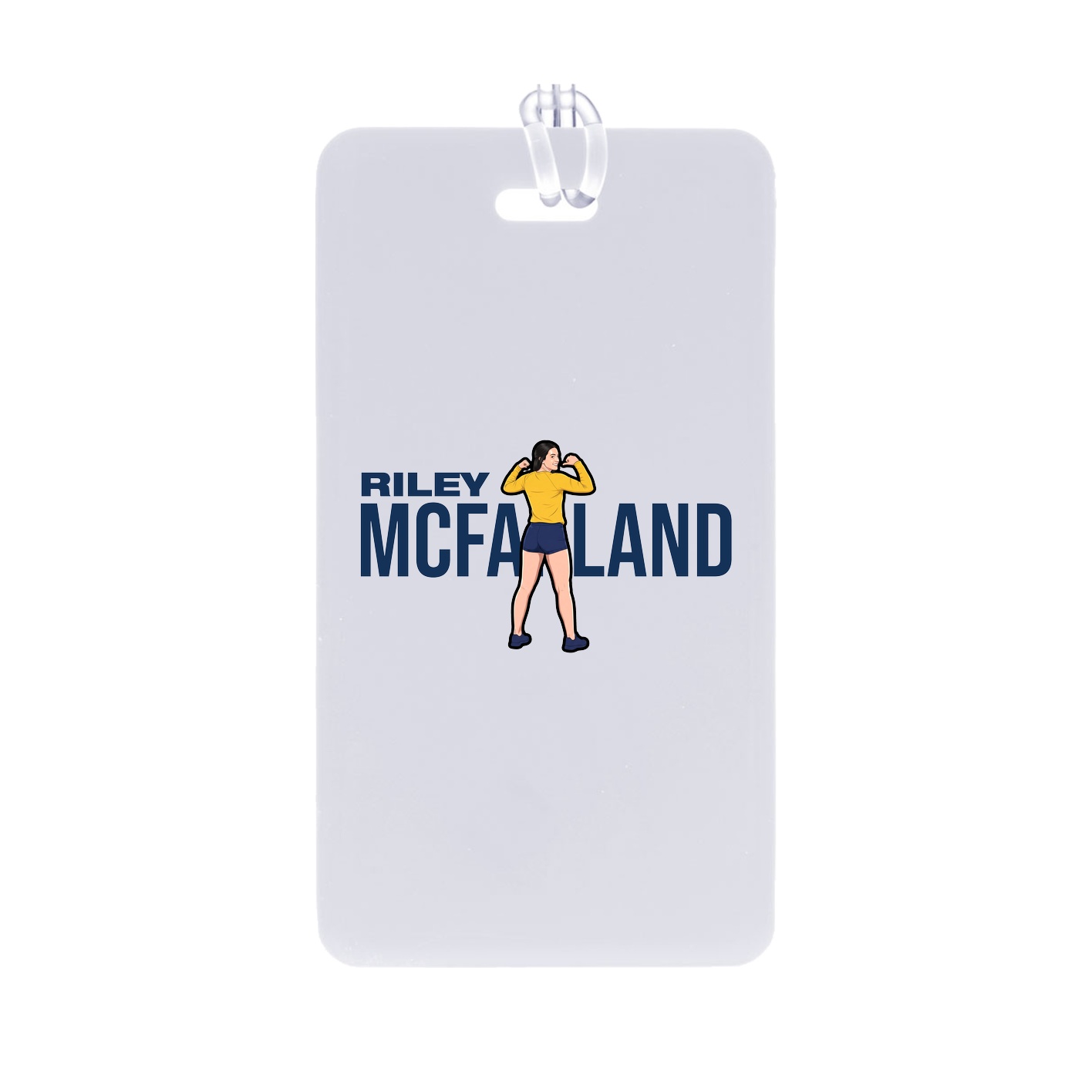 Bag Tag — Player Name in Classic