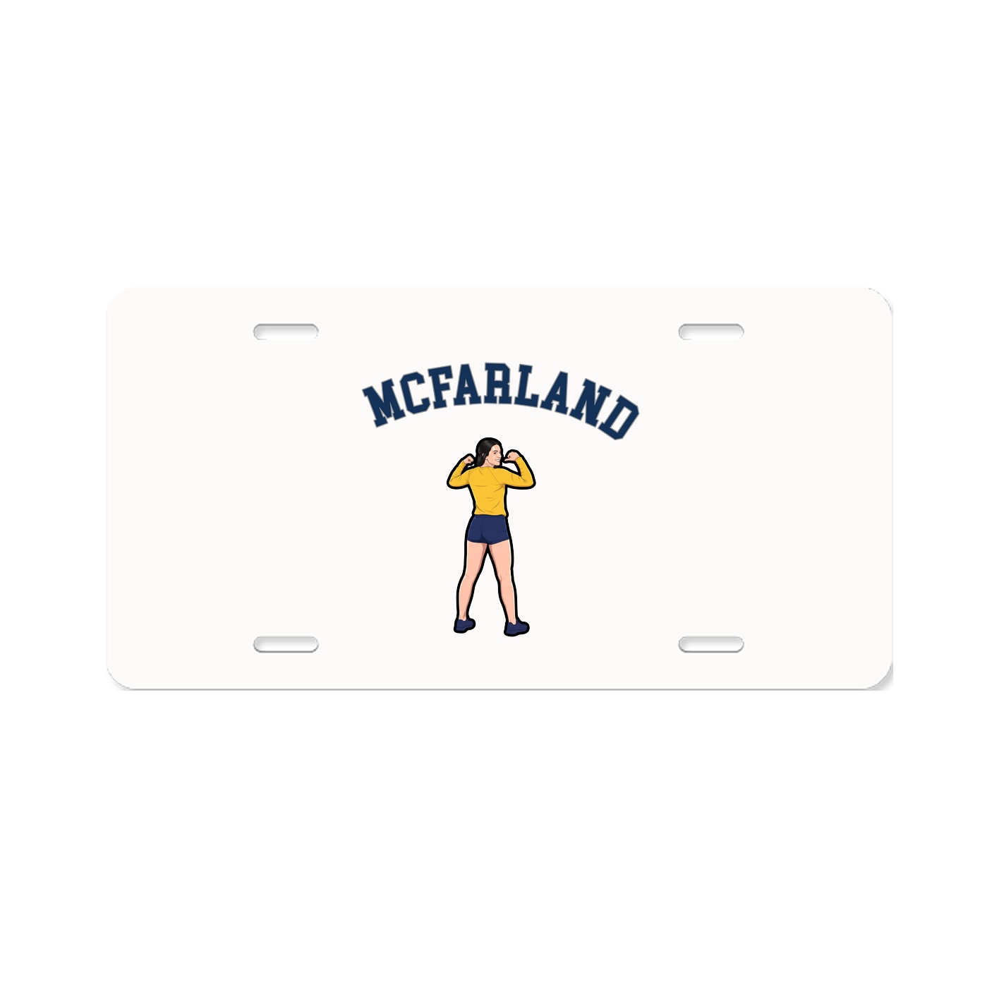 License Plate — Shirsey Arch in Classic
