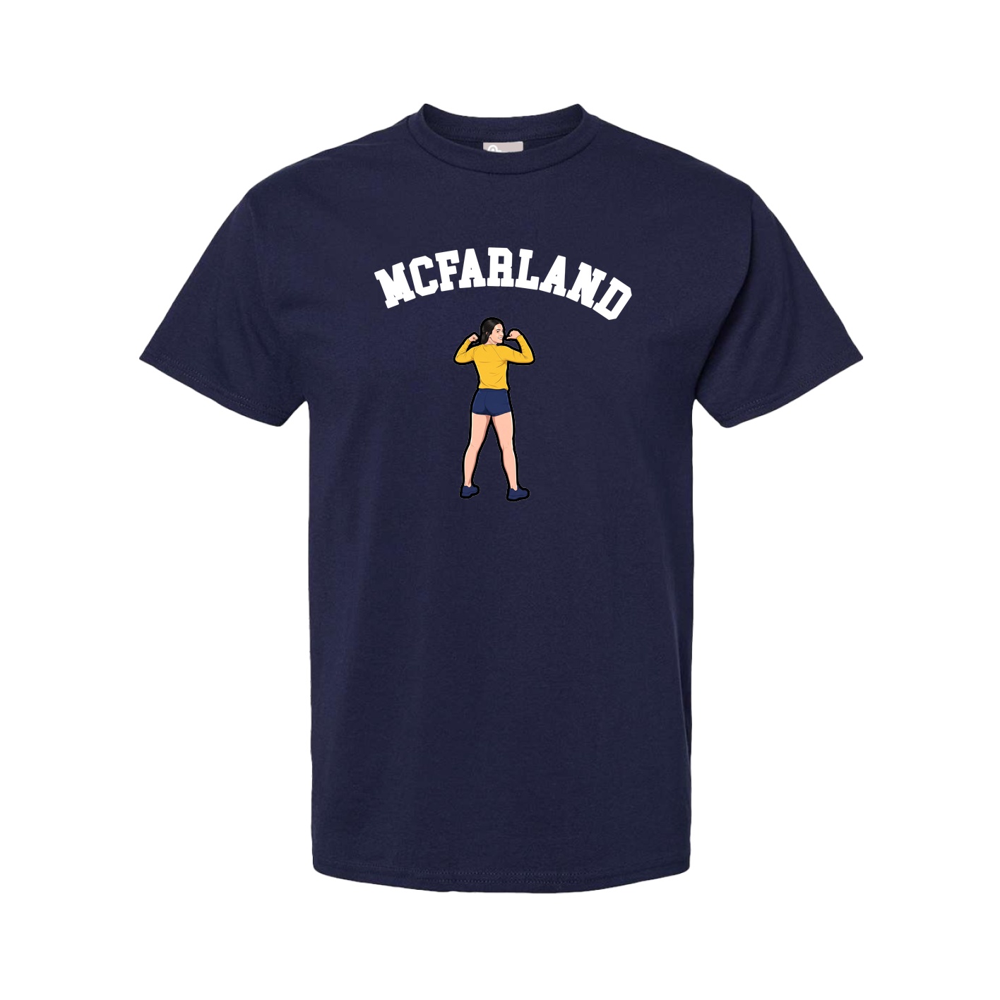 Youth Tee — Shirsey Arch in Navy