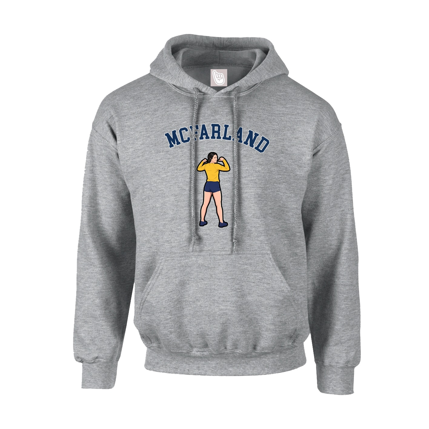 Hoodie — Shirsey Arch in Grey