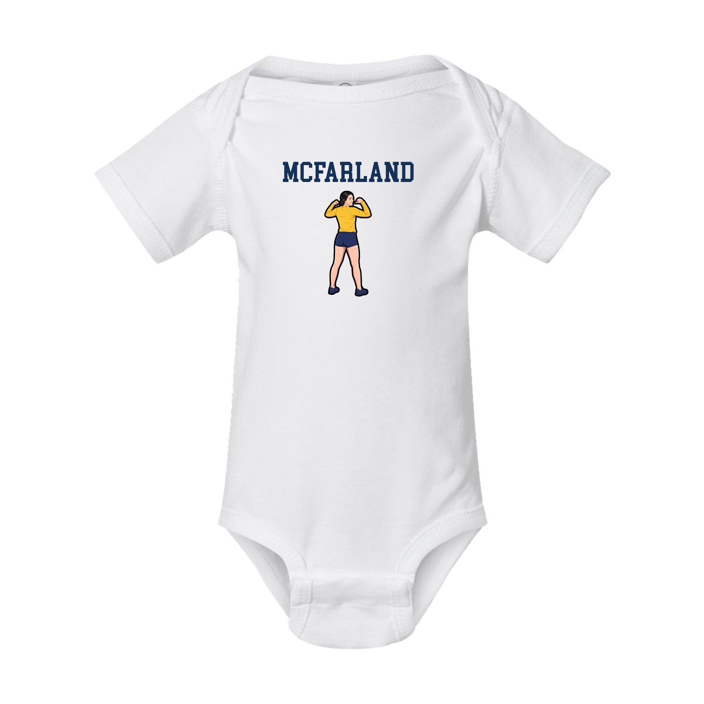 Baby Onesie — Shirsey in White