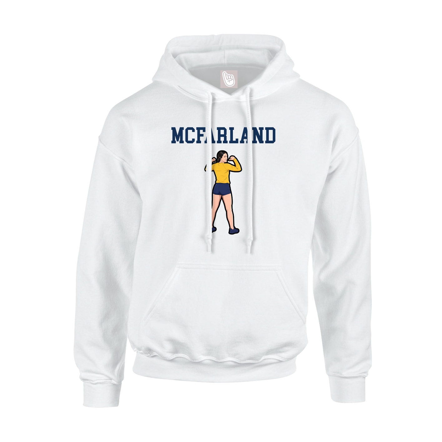 Youth Hoodie — Shirsey in White