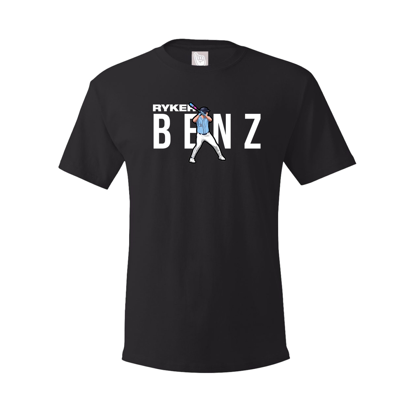 Tee — Player Name in Black