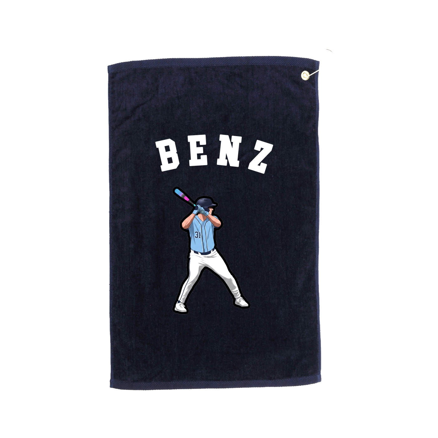 Golf Towel — Shirsey Arch in Navy