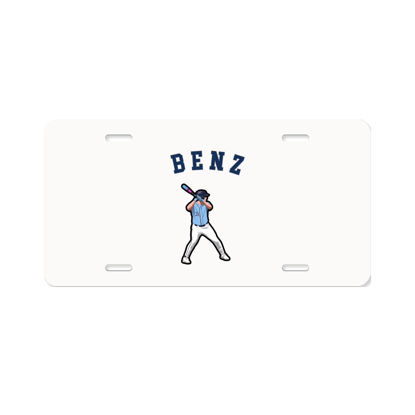 License Plate — Shirsey Arch in Classic