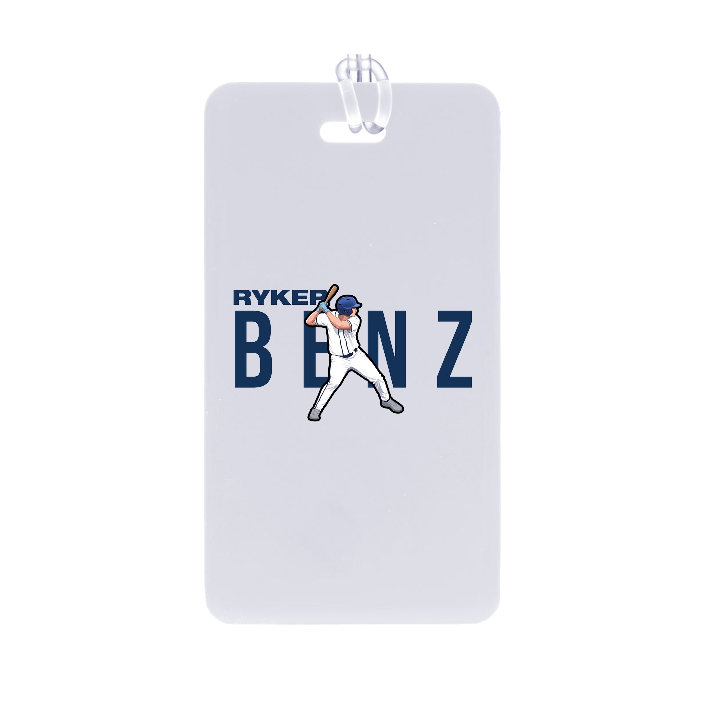 Bag Tag — Player Name in Classic