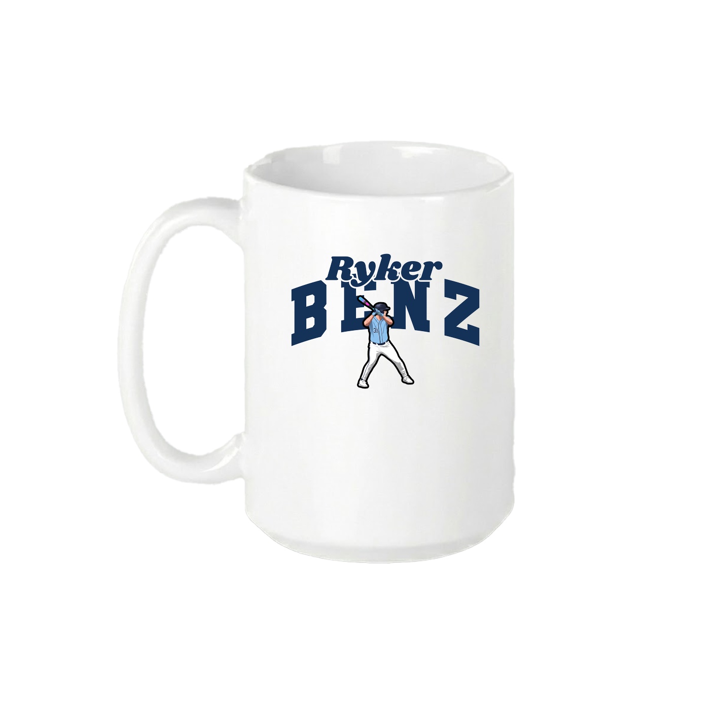 15oz Coffee Mug — Signature Arch in White
