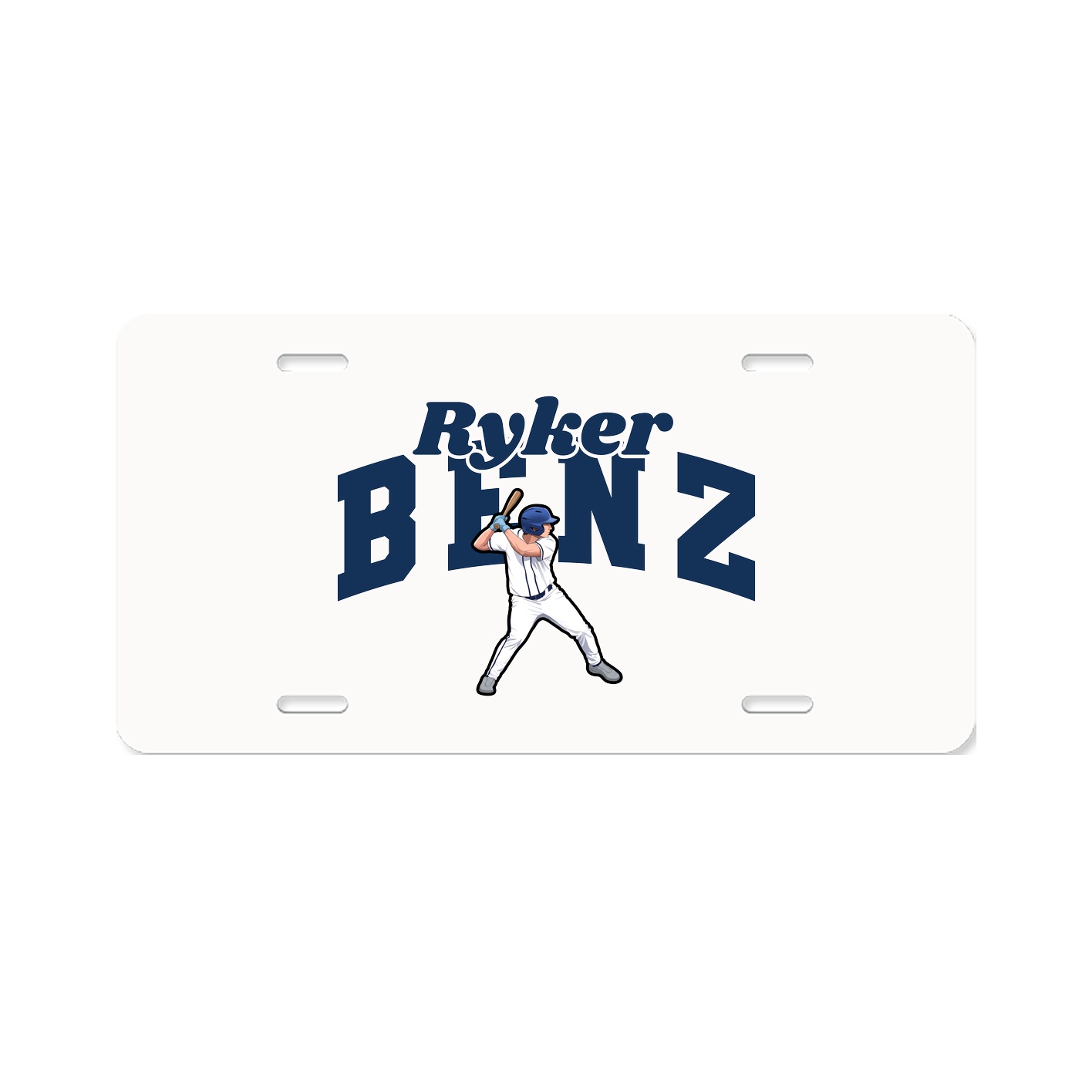 License Plate — Signature Arch in Classic