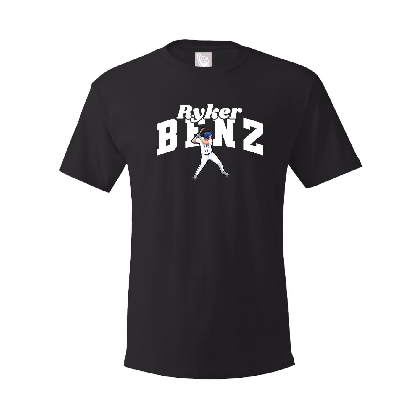 Youth Tee — Signature Arch in Black