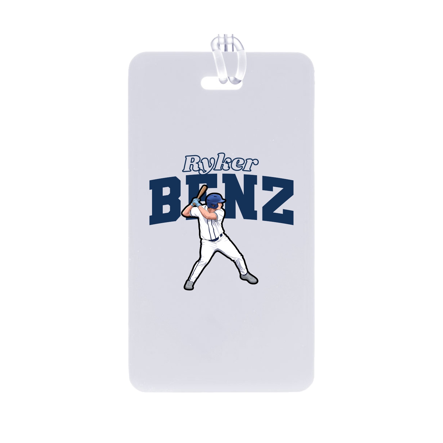Bag Tag — Name Arch in Classic