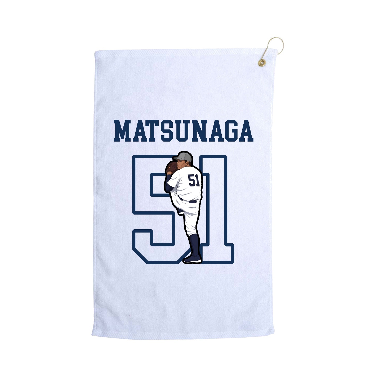 Golf Towel — Shirsey in White