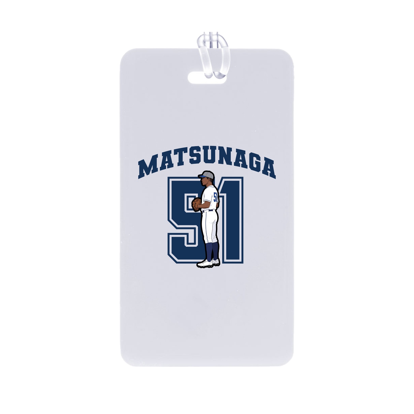 Bag Tag — Number in Classic