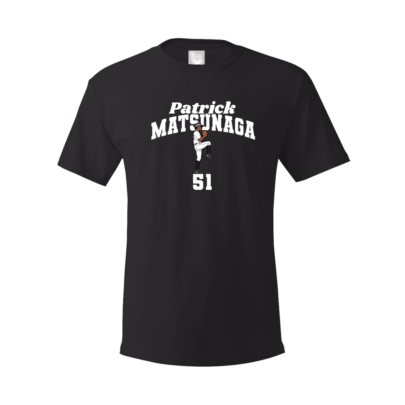 Youth Tee — Signature Arch in Black