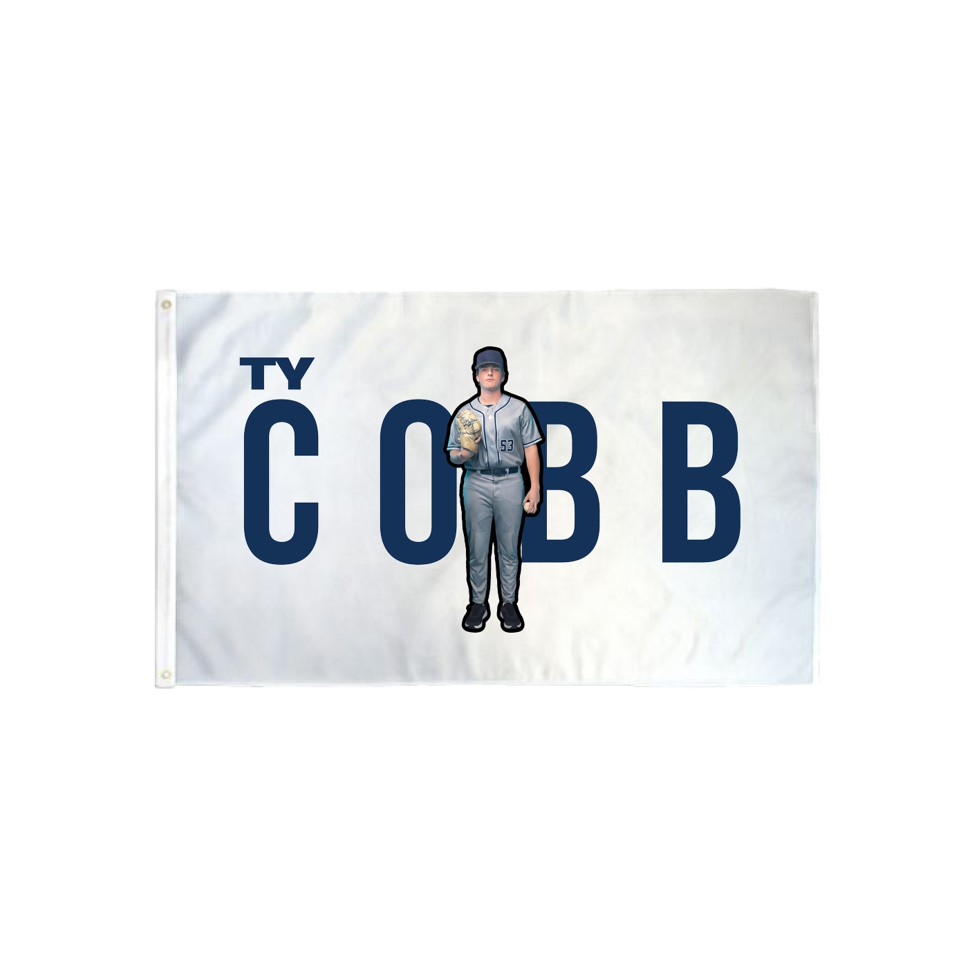 3x5 Flag — Player Name in Classic