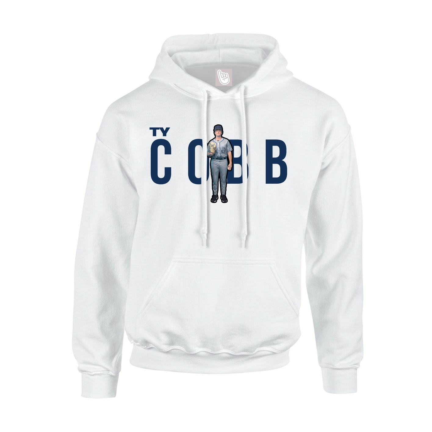Hoodie — Player Name in White