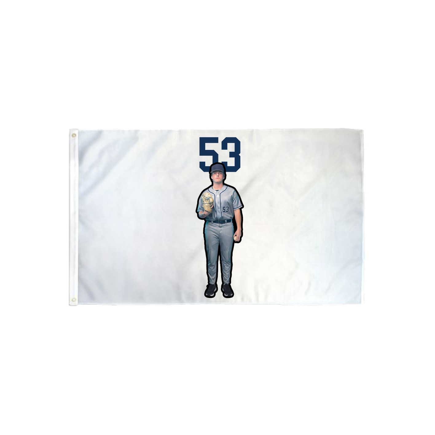 3x5 Flag — Number Top in Classic