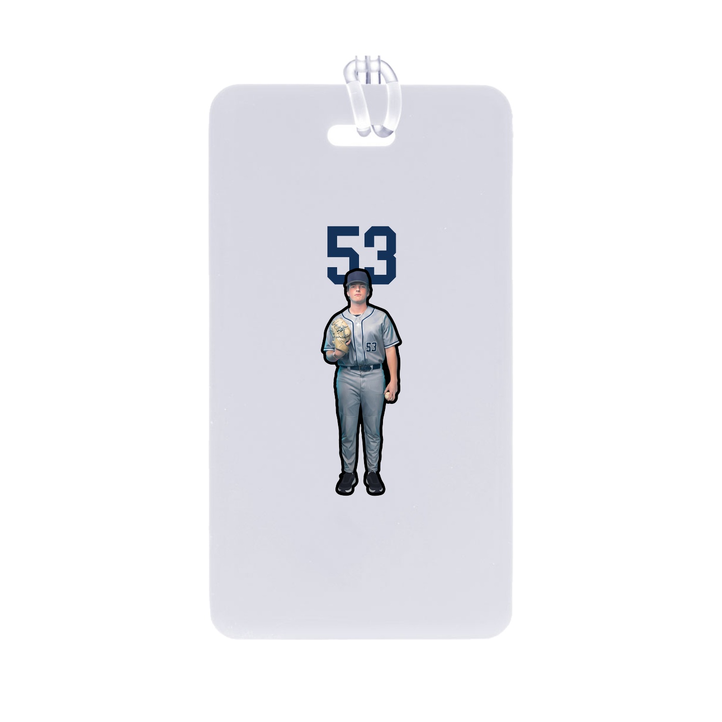Bag Tag — Number Top in Classic