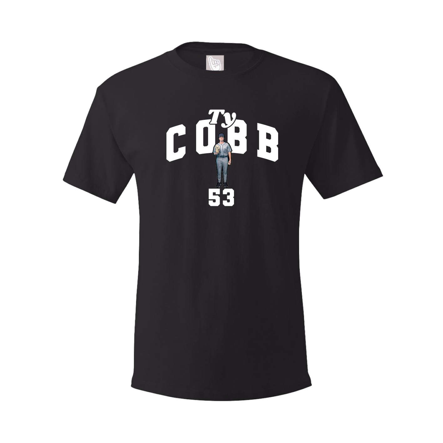 Youth Tee — Signature Arch in Black