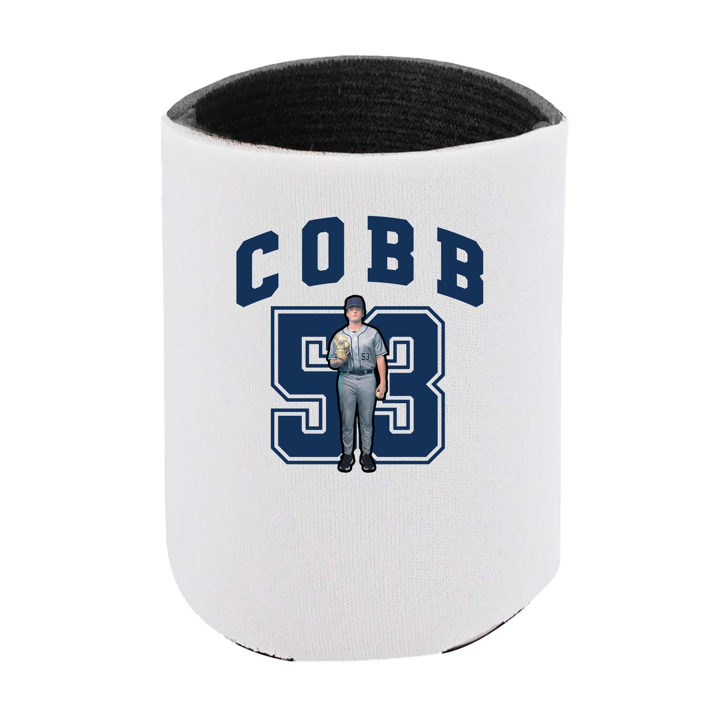 Can Holder — Number in White