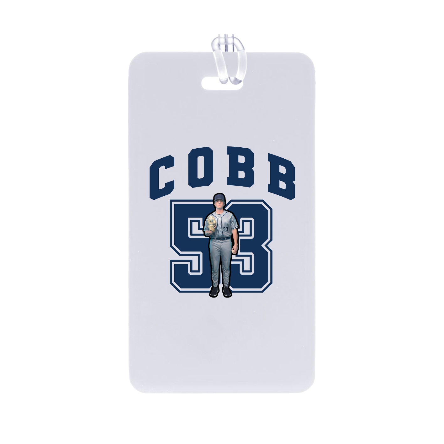 Bag Tag — Number in Classic